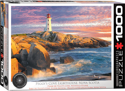 Peggy's Cove Lighthouse HDR 1000pc