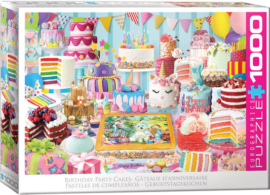 Birthday Party Cakes 1000pc