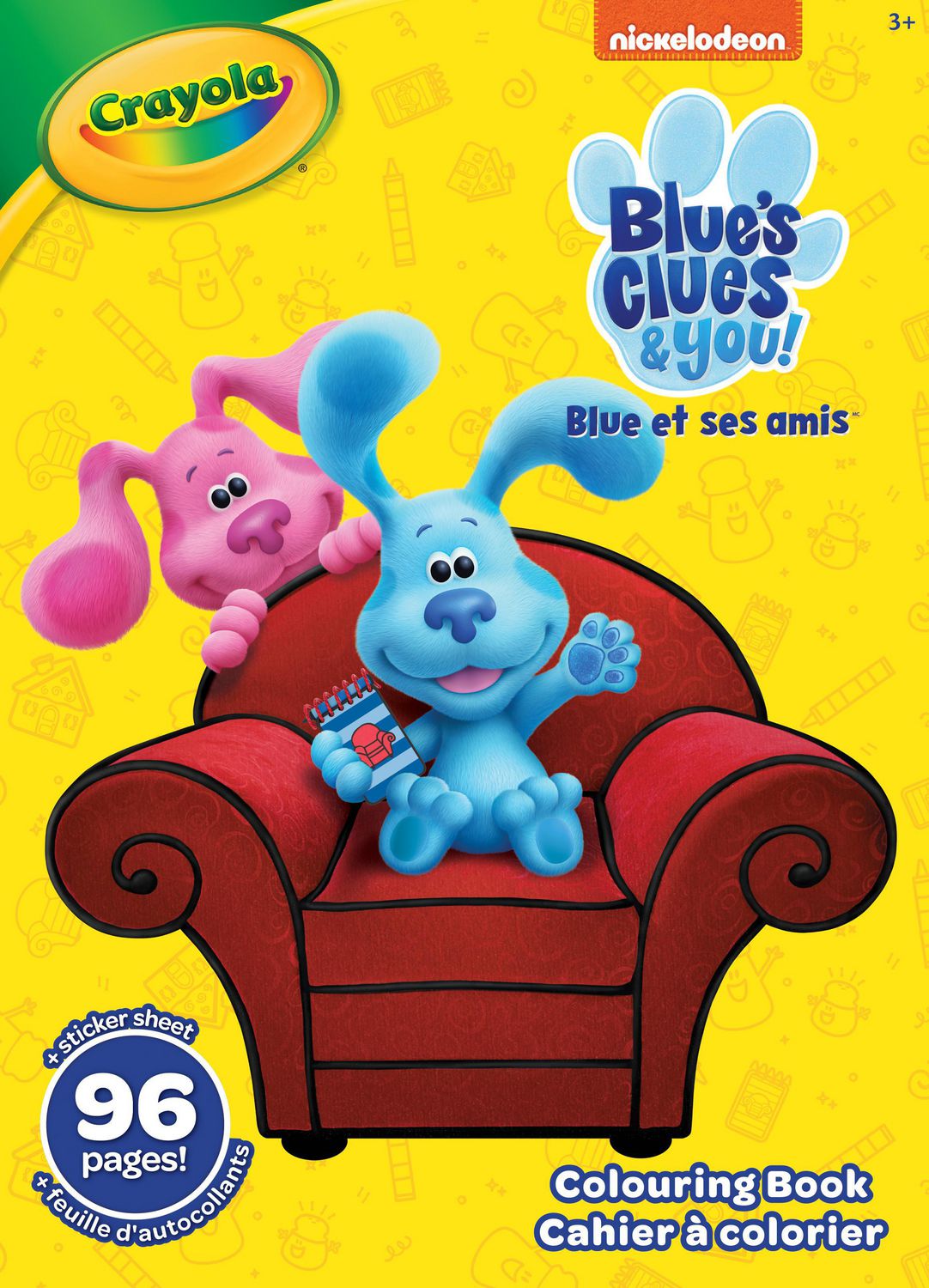 Blue's Clues & You Colouring Book