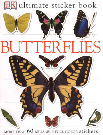 Ultimate Sticker Butteflies Book