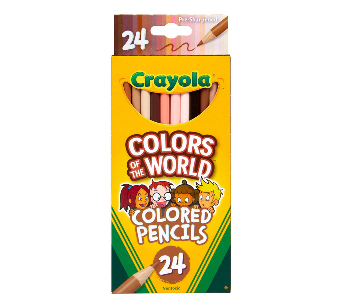 Colors of the World Coloured Pencils (24
