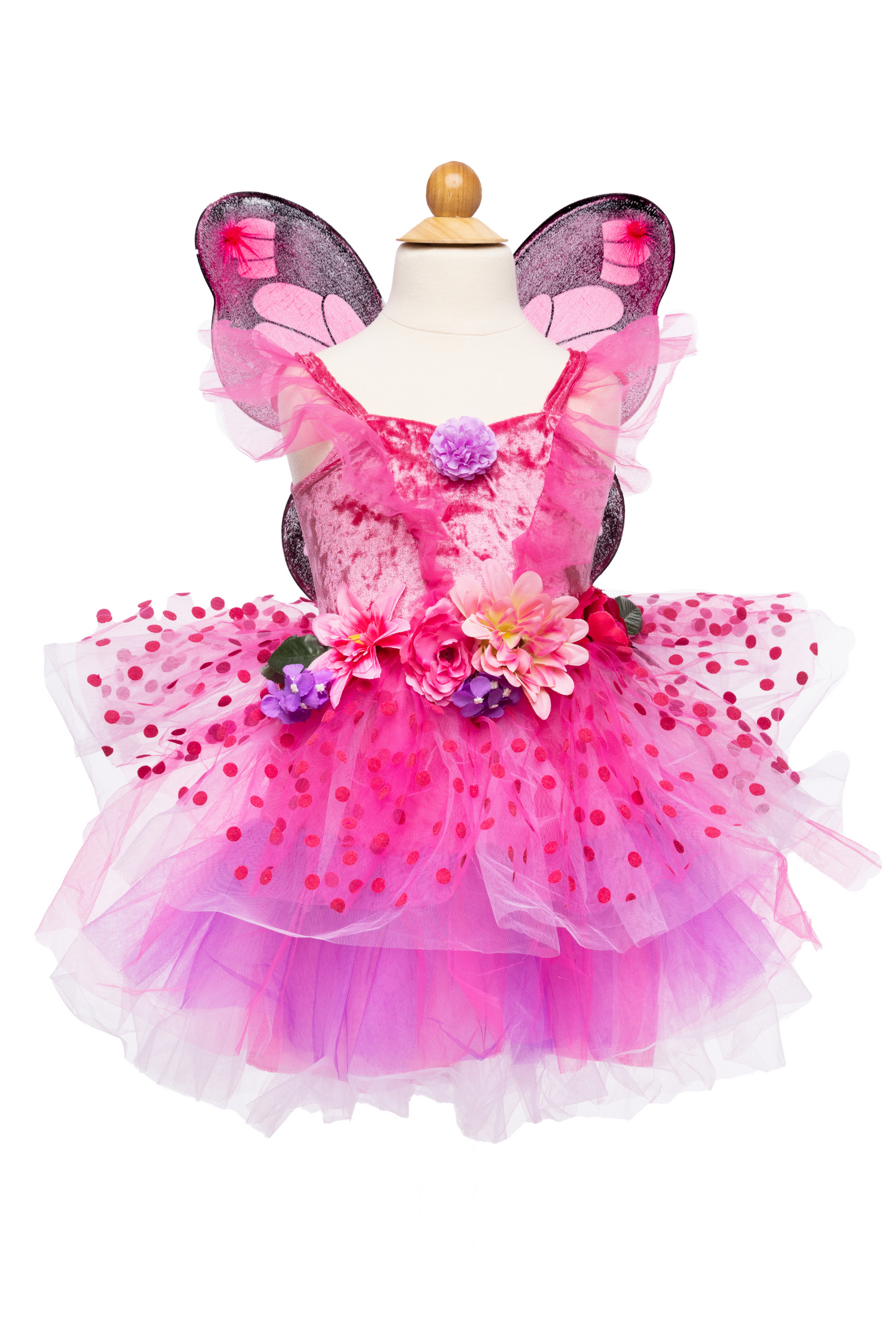 Fairy Blooms Deluxe Dress with Wings Size 3-4