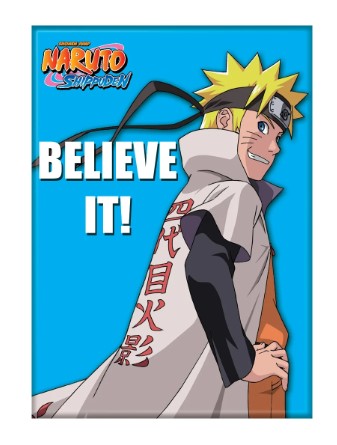 Naruto Believe It! Magnet