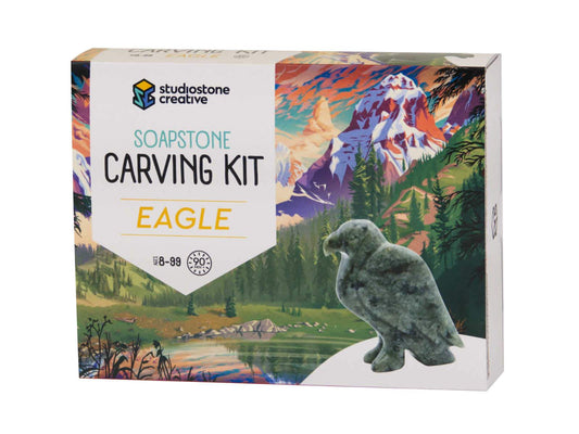 Soapstone Carving Kit Eagle