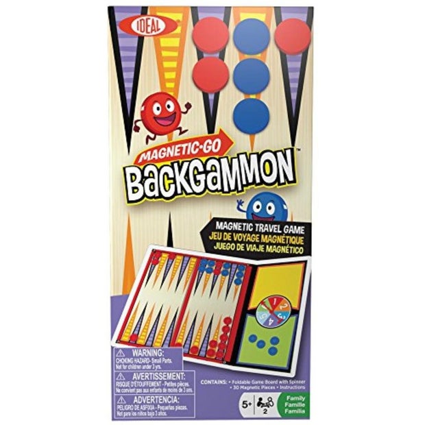 Magnetic-Go Backgammon