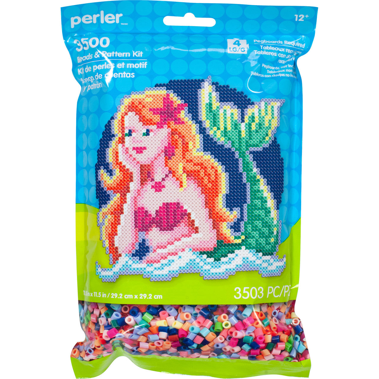 Perler Mermaid Pattern Bag
