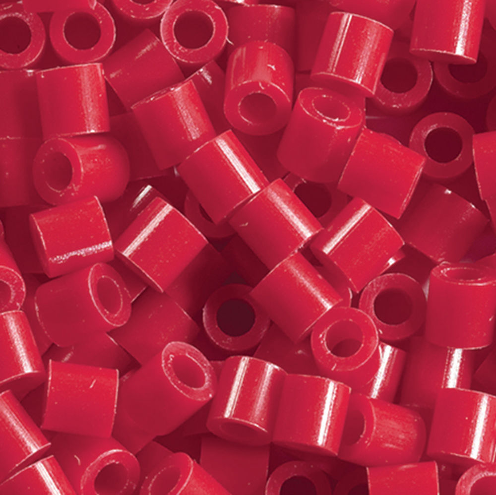 Red Perler Beads 6000