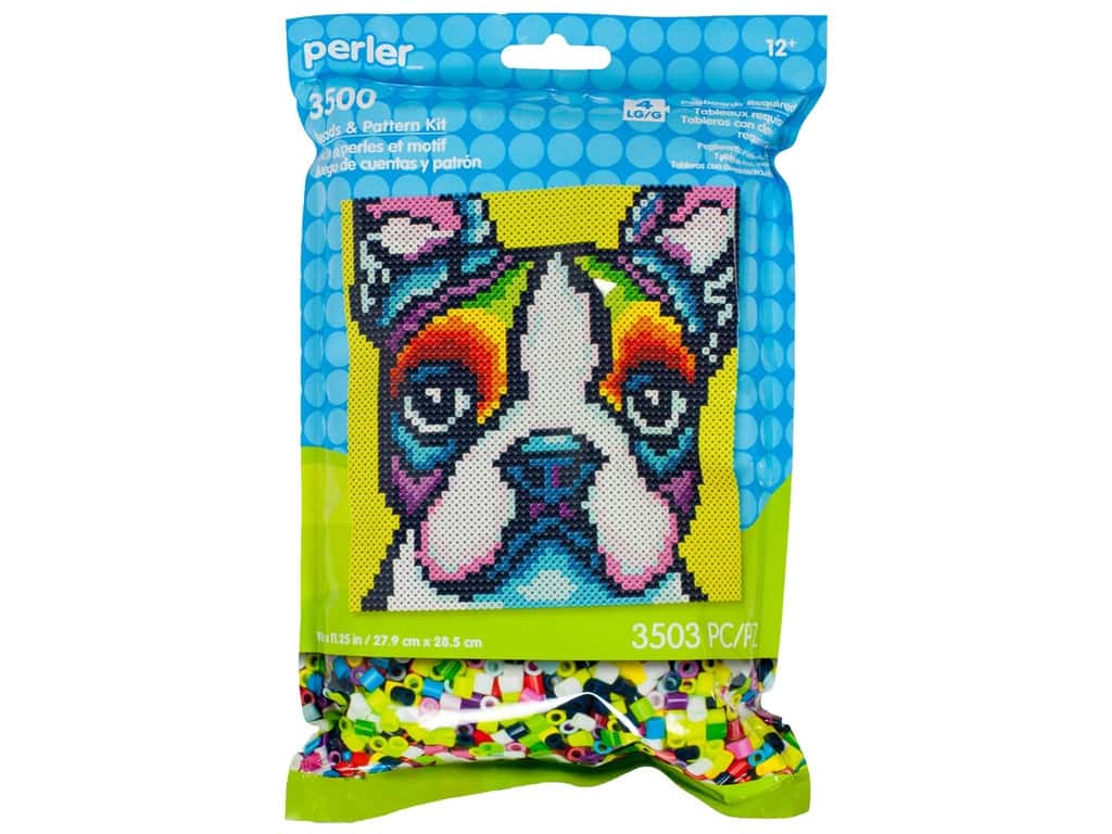 Rainbow Terrier Beads 3503pc