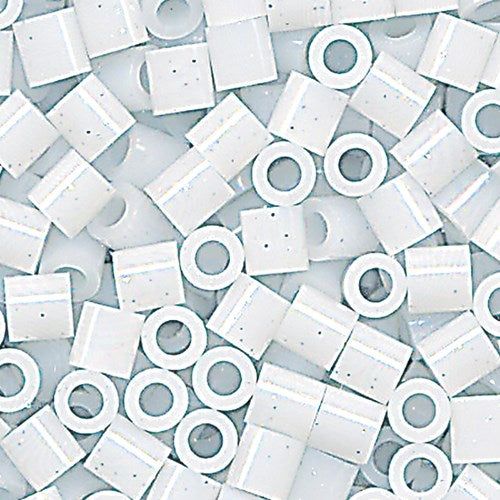 Perler White Glitter Beads 1000pc