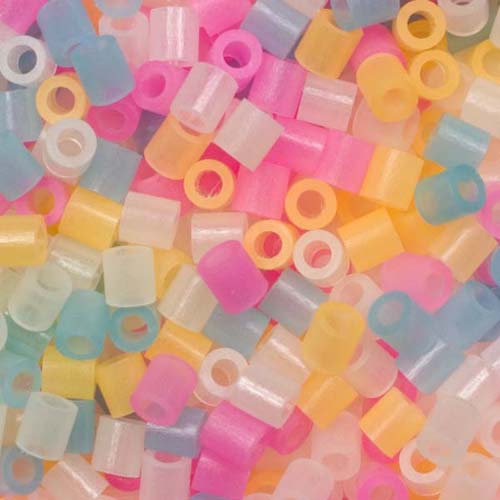 Perler Glow Mix 1000pc Bead Bag