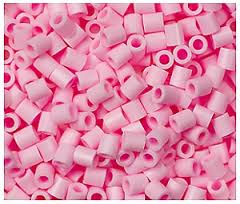 Perler Light Pink 1000pc Bead Bag