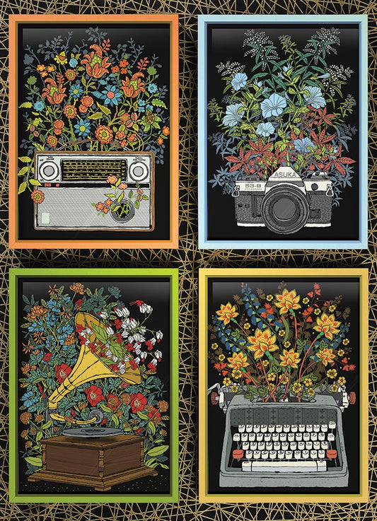 Floral Objects 1000pc