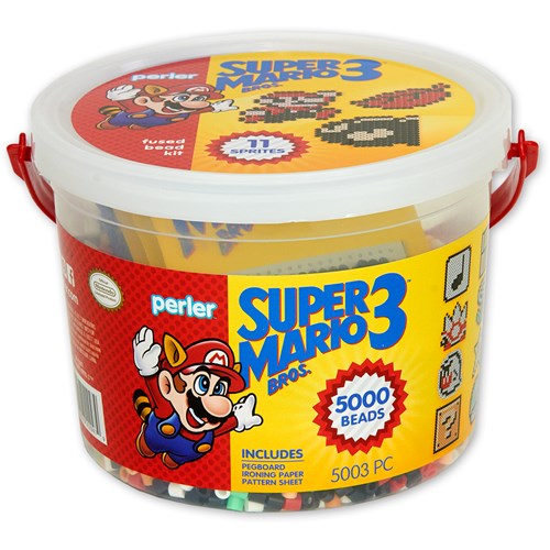 Perler Super Mario 3 Bucket