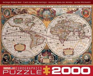 Antique World Map 2000pc