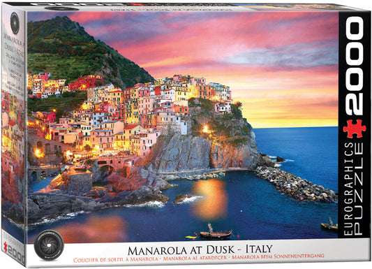 Manarola at Dusk - Italy 2000pc