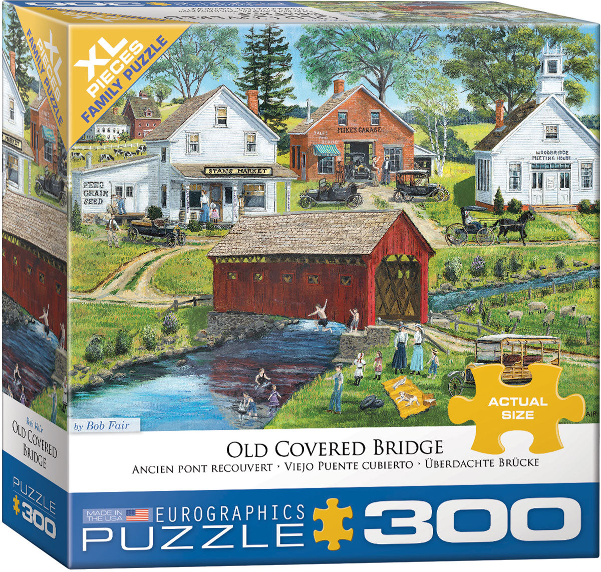 Old Covered Bridge 300pc