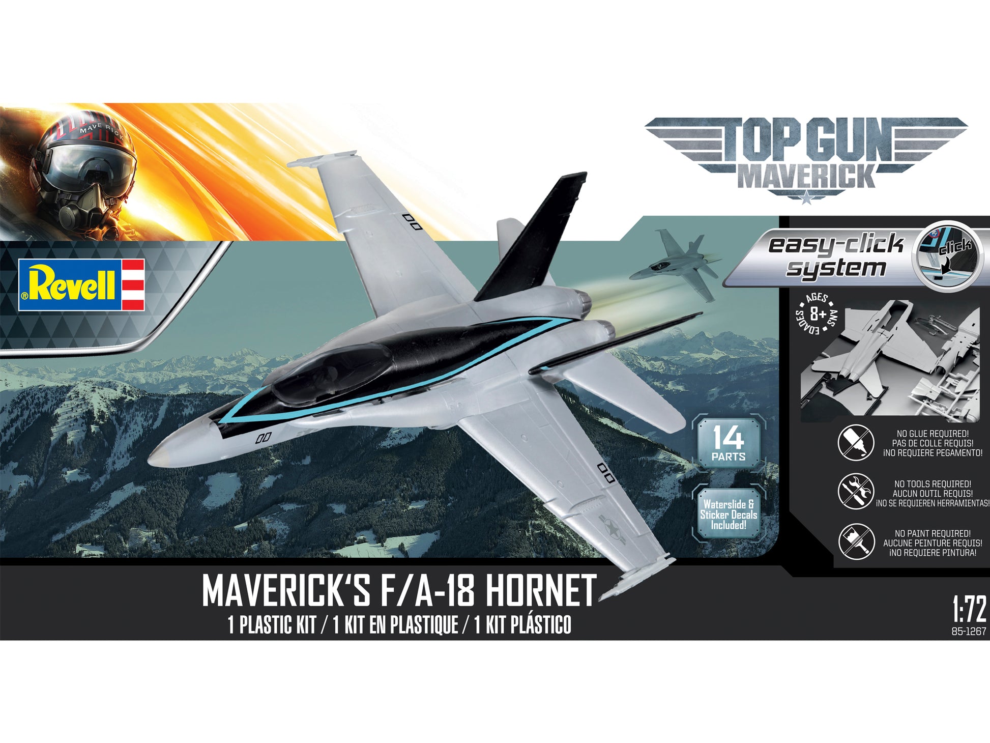 Maverick's F/A-18 Hornet 1/72 Easy-Click