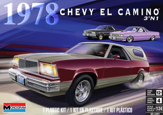 Chevy El Camino 3'n1 1/24