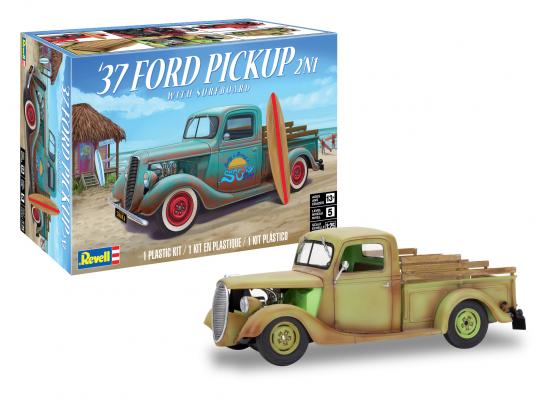 Ford Pickup 2'N1 Surf Board '37 1/25