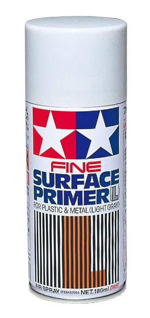 Fine Surface Primer L 180ml-Light Gray