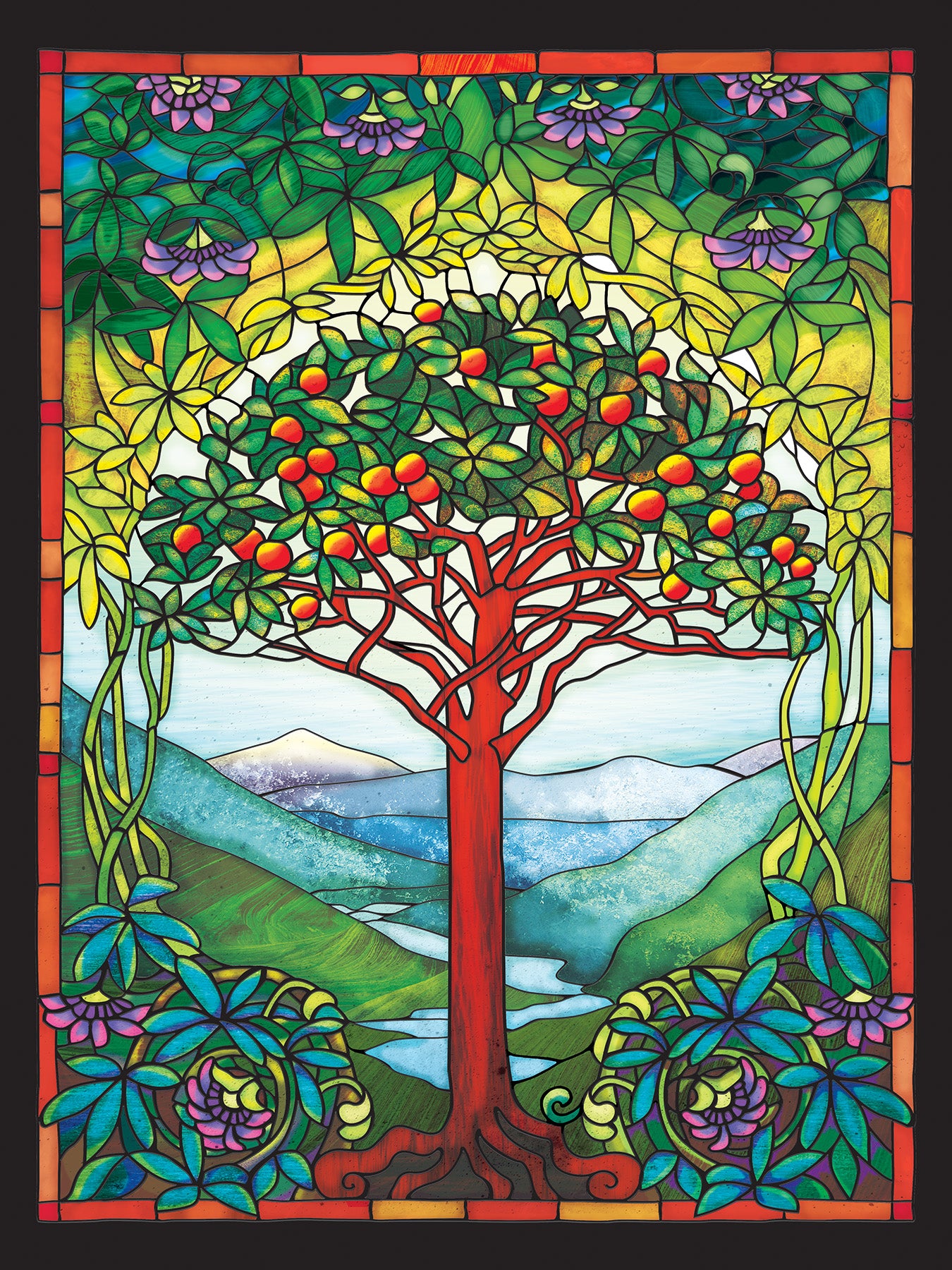 Tree of Life Stained Glass 275pc