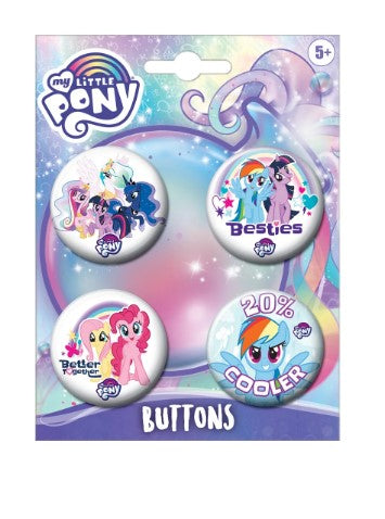 My Little Pony Pin Buttons