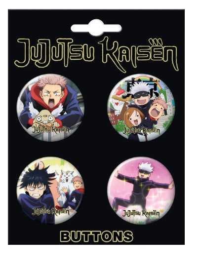 Jujutsu Kaisen Pin Buttons