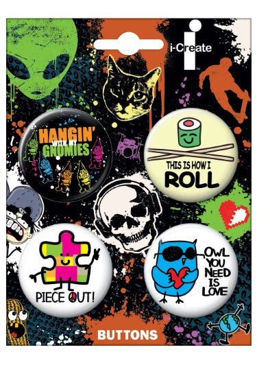 I Create Pin Buttons