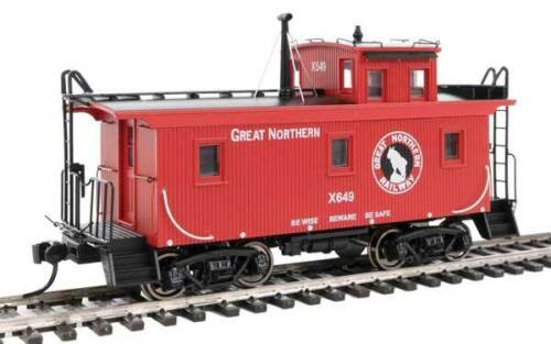 HO Wood Caboose Great Northern #X649