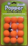 Popper Ball Refills - Orange