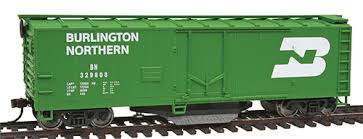 40' Burlington N. Track Cleaning Car