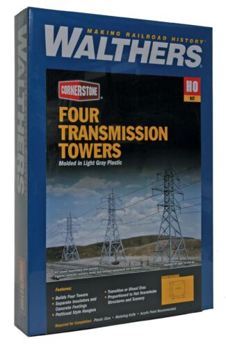 HO Four Transmission Towers