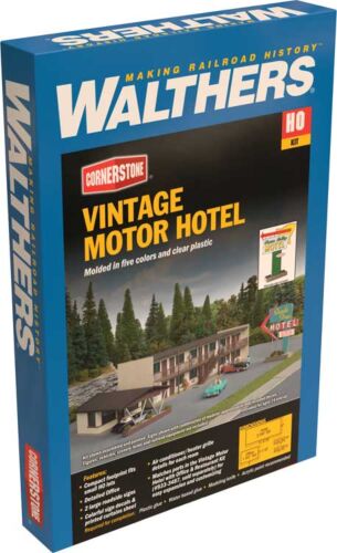 HO Vintage Motor Hotel Kit
