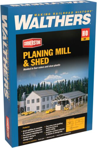 HO Planing Mill & Shed Kit
