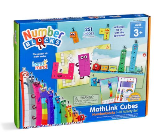 MathLink Cubes Number Blocks 1-10 Activit – Hobby and Toy Central
