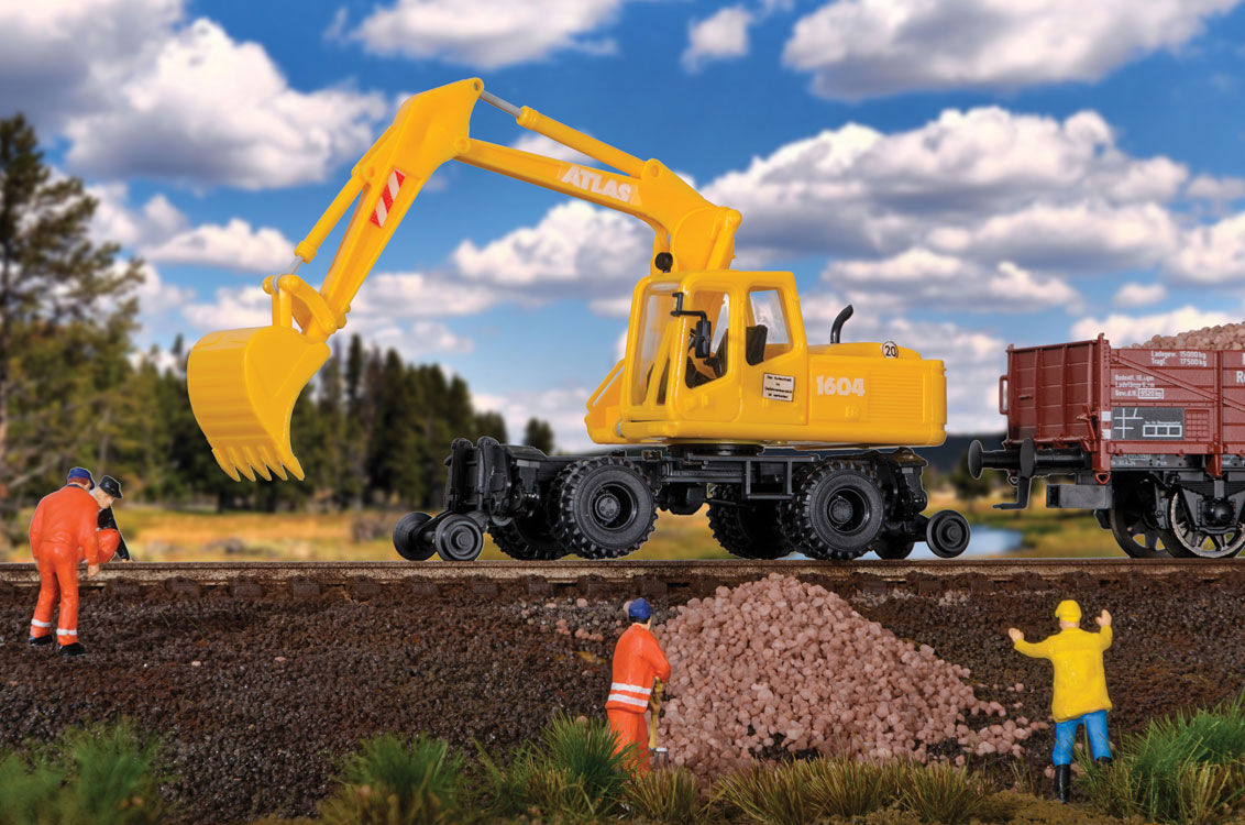 HO Hi-Rail Excavator Kit