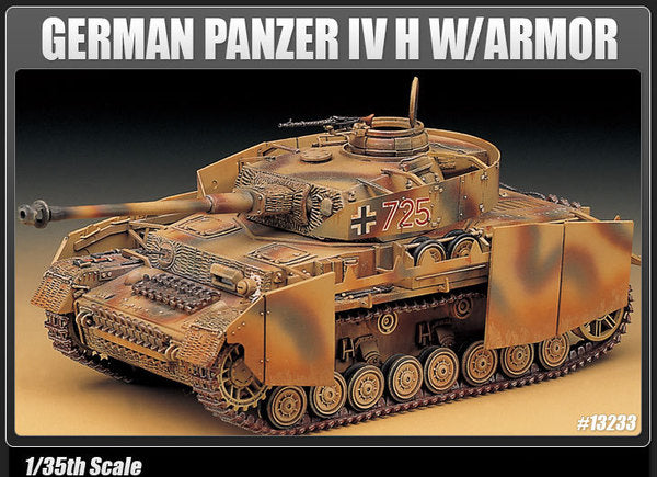 German Panzer IV Ausf.H with Armour 1/35