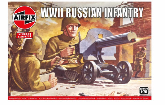 WWII Russian Infantry 1/76
