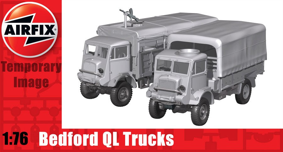 BEDFORD QLT & BEDFORD QLD TRUCKS 1/76