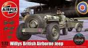 Willys British Airborne Jeep 1/72