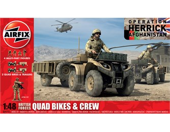 British Forces Quad Bikes & Crew 1/48