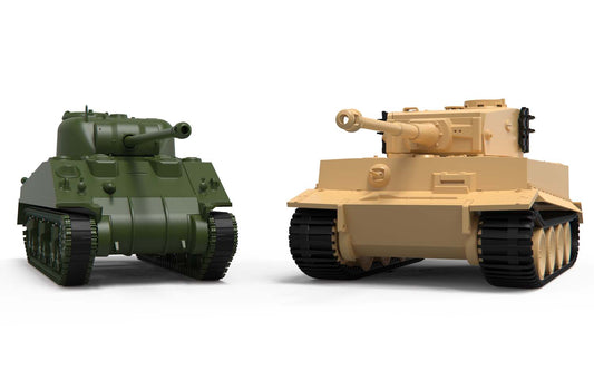 Tiger I/Sherman Firefly Vc 1/72 S/K