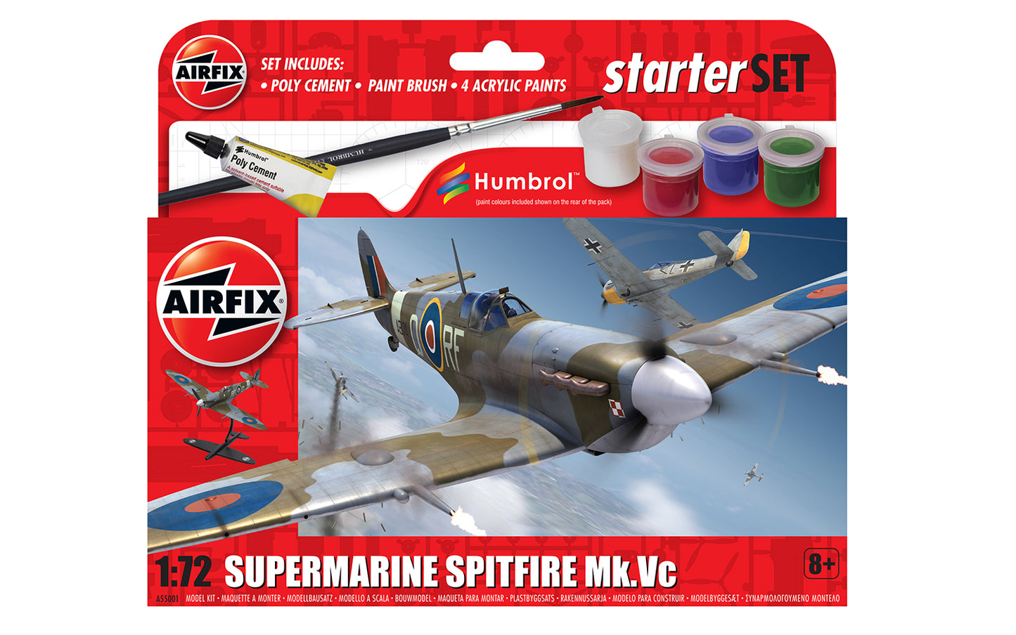 Supermarine Spitfire Mk.Vc 1/72 S/K
