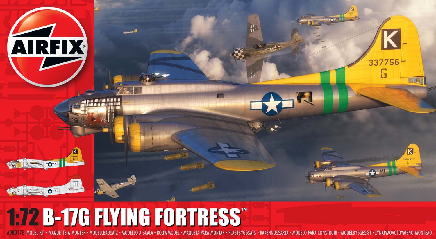 Boeing B17G Flying Fortress 1/72