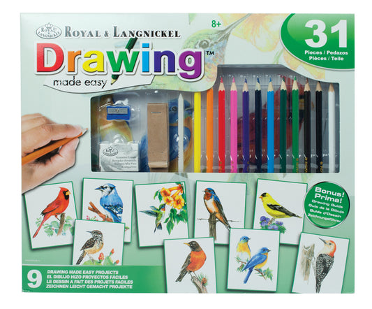 DRAWING MADE EASY 31PC