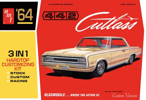 Olds Cutlass 442 Hardtop3 in 1  '64 1/25