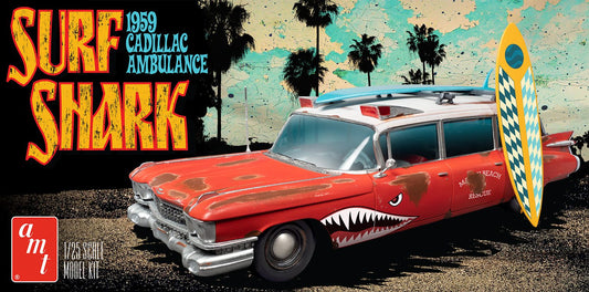 Cadillac Ambulance Surf Shark 1959 1/25