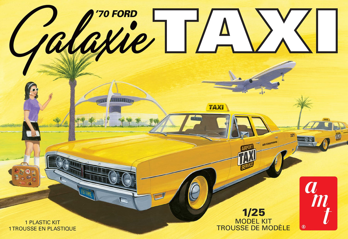 Ford Galaxie Taxi 1970 1/25