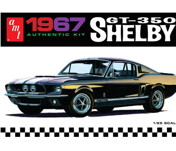SHELBY GT-350 67 (BLACK MOLD) 1/25