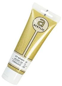 IRIDESCENT GOLD ACRYLIC 4OZ
